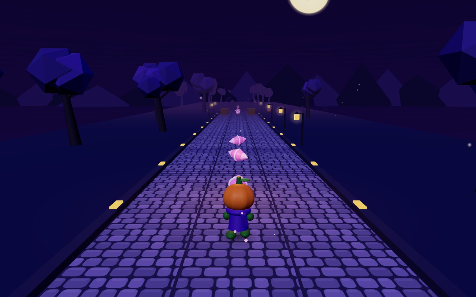 Boo Lantern Run 3D — Screenshot 1