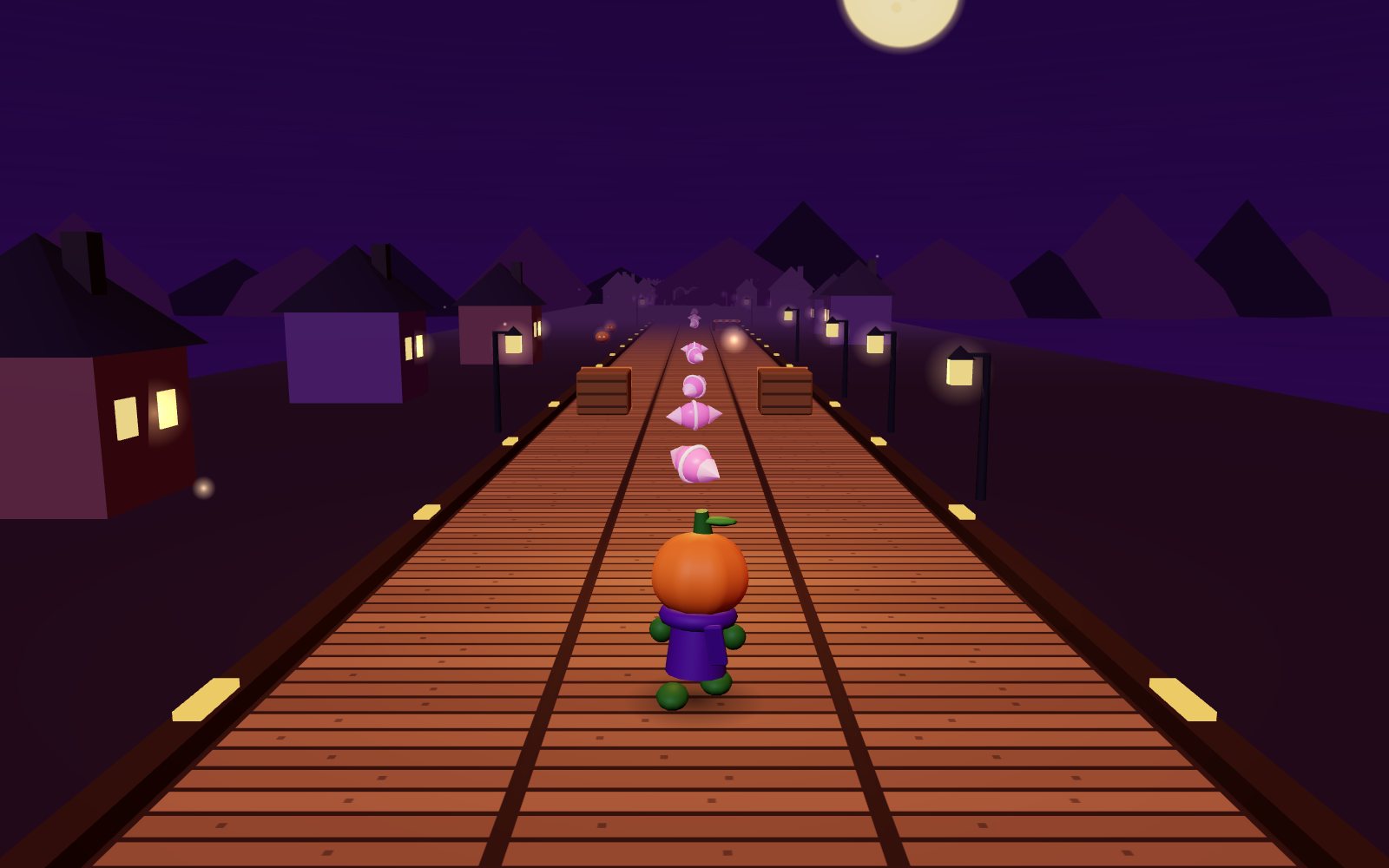 Boo Lantern Run 3D — Screenshot 2