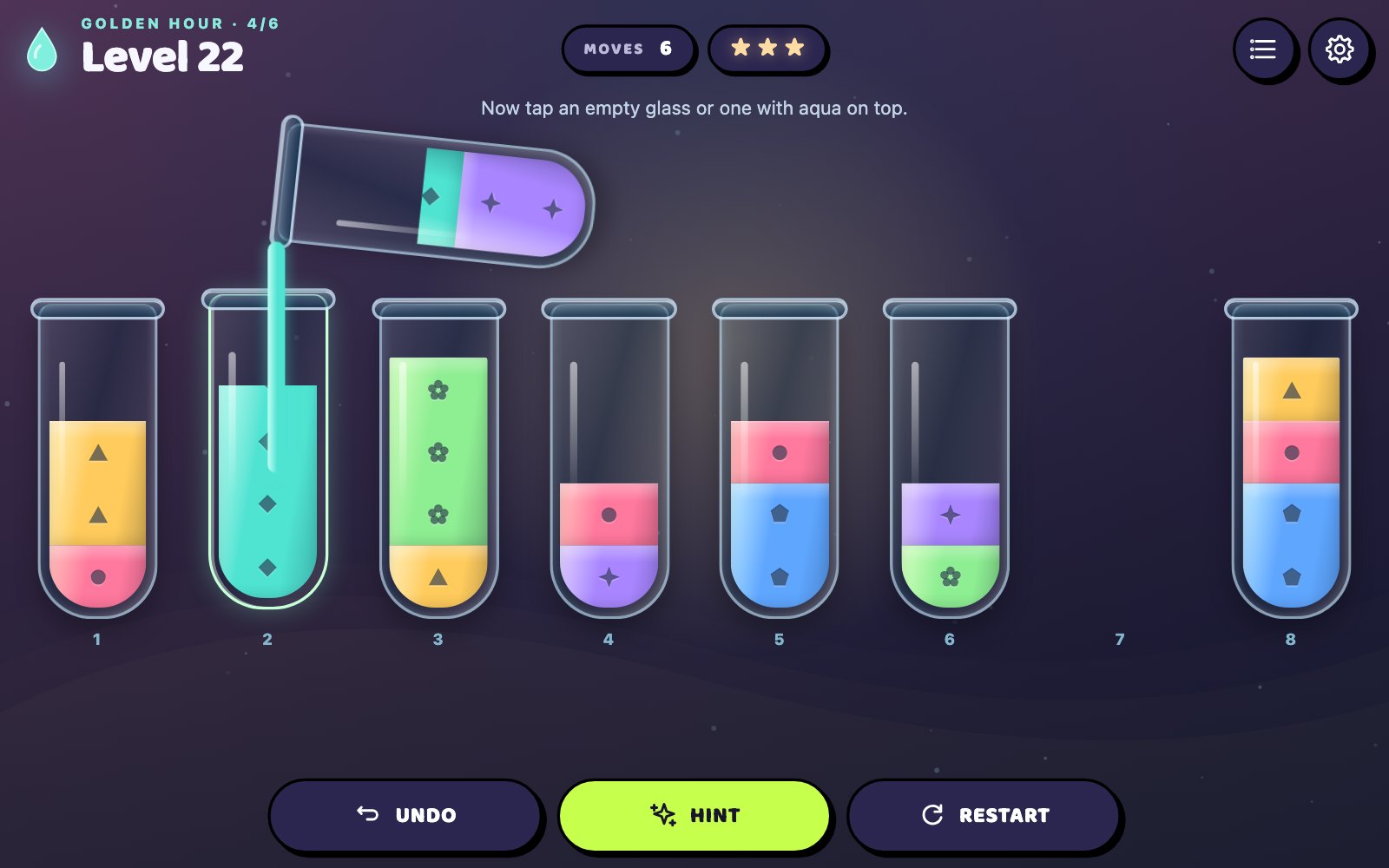 Glowdrop Lab — Screenshot 2
