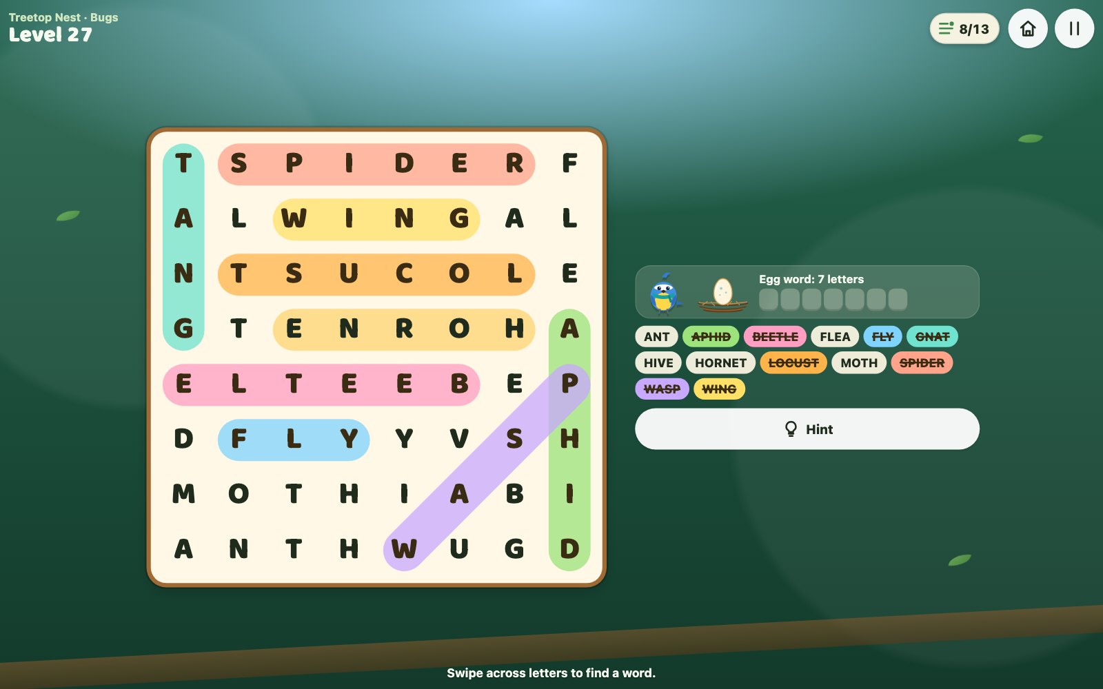 Letter Nest — Screenshot 4