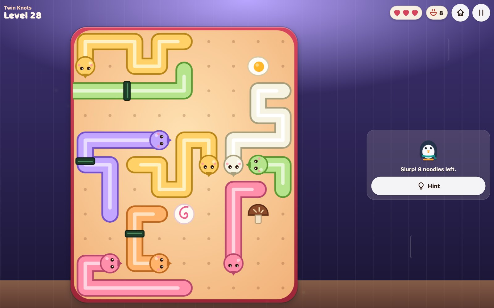 Noodle Knot — Screenshot 4