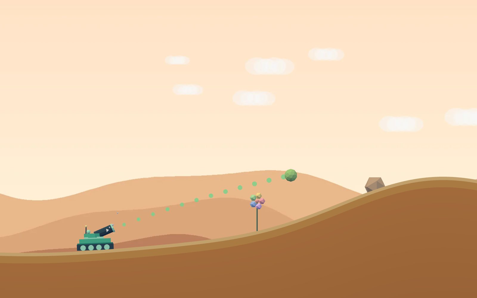 Pebble Tank Duel — Screenshot 2