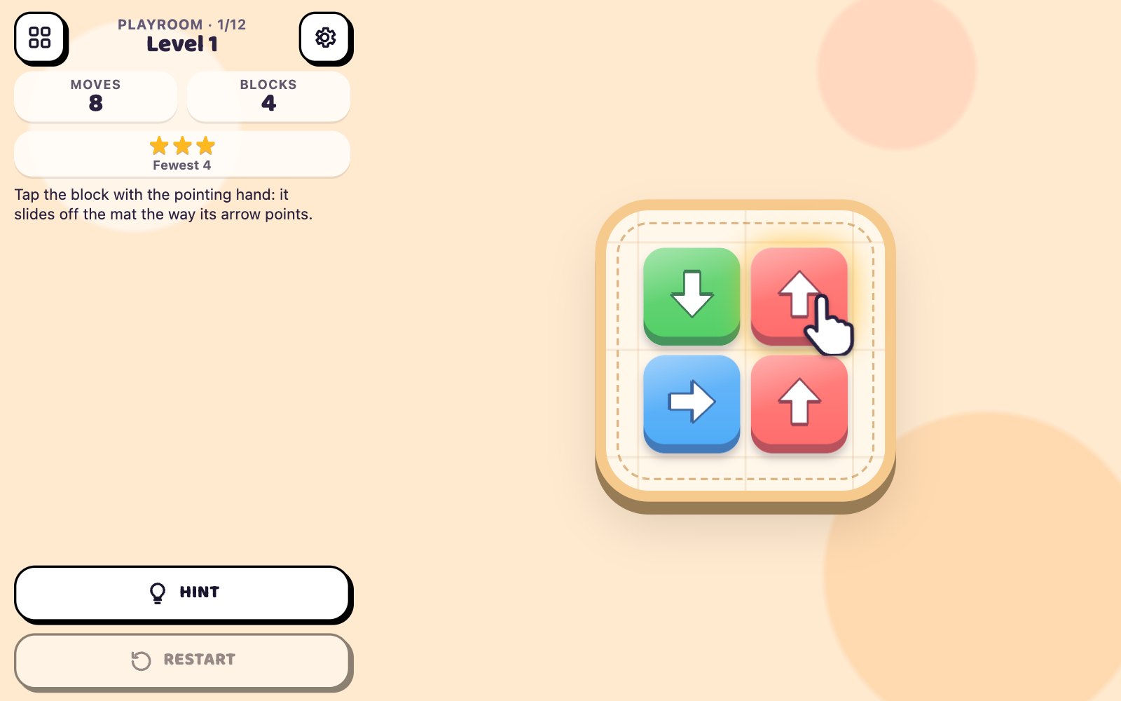 Tidy Blocks — Screenshot 1