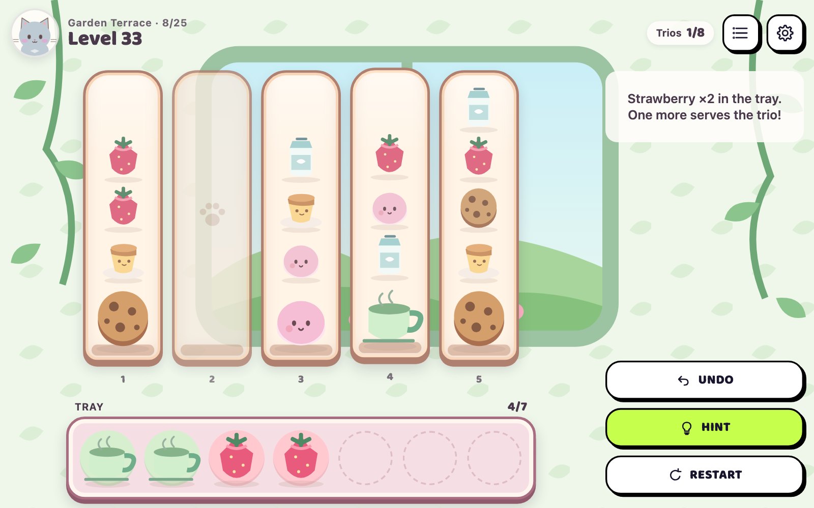 Whisker Tray — Screenshot 2